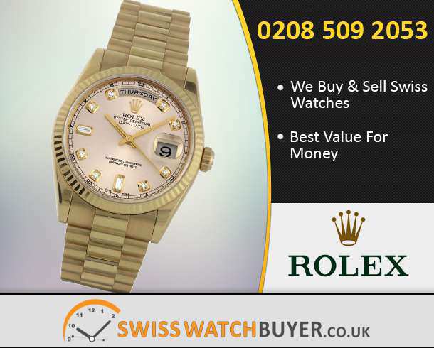 Pre-Owned Rolex Day-Date Watches