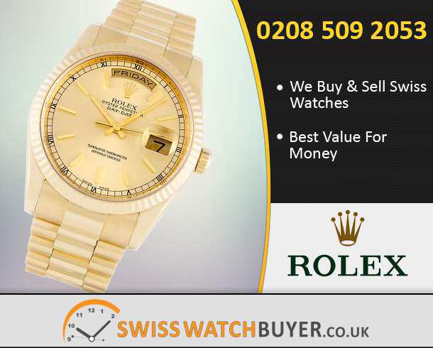 Buy or Sell Rolex Day-Date Watches