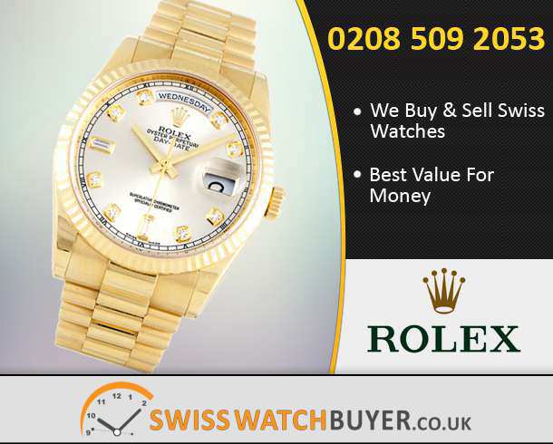 Sell Your Rolex Day-Date Watches