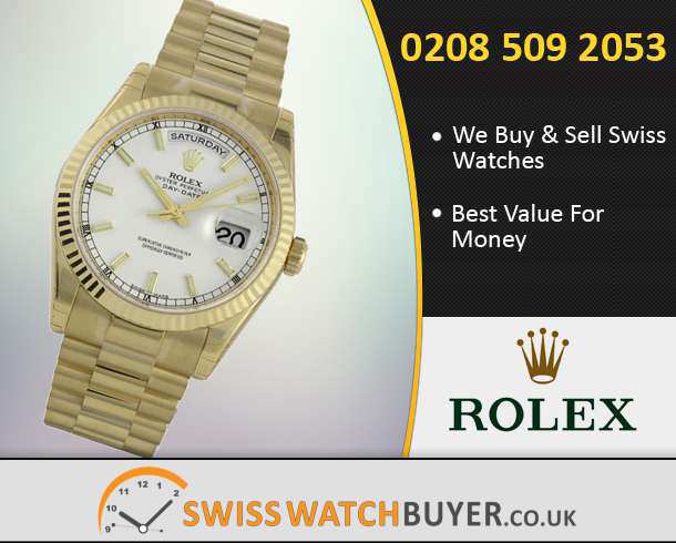 Sell Your Rolex Day-Date Watches