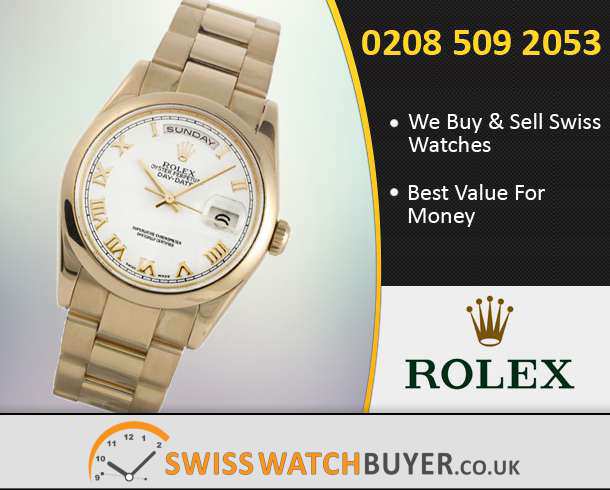 Sell Your Rolex Day-Date Watches