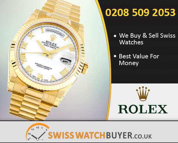 Pre-Owned Rolex Day-Date Watches