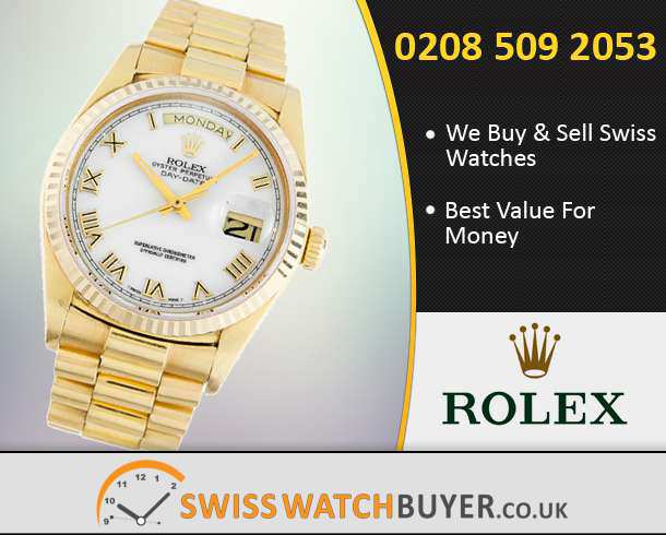 Sell Your Rolex Day-Date Watches