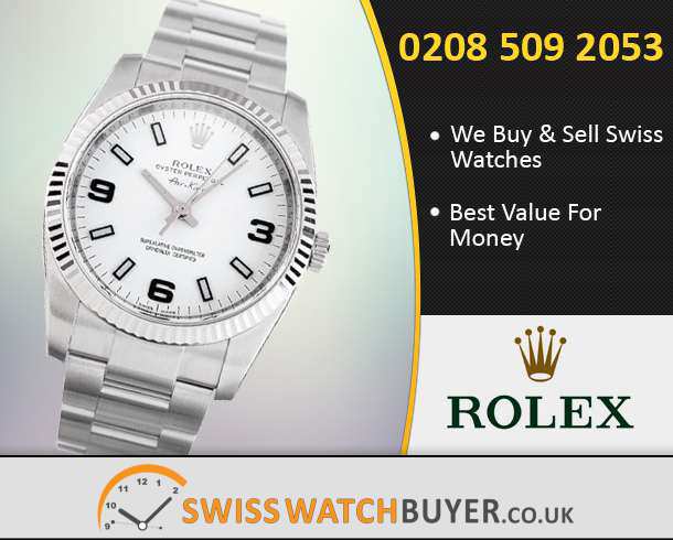 Sell Your Rolex Air-King Watches