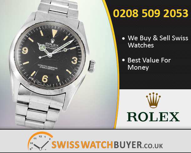 Sell Your Rolex Explorer Watches