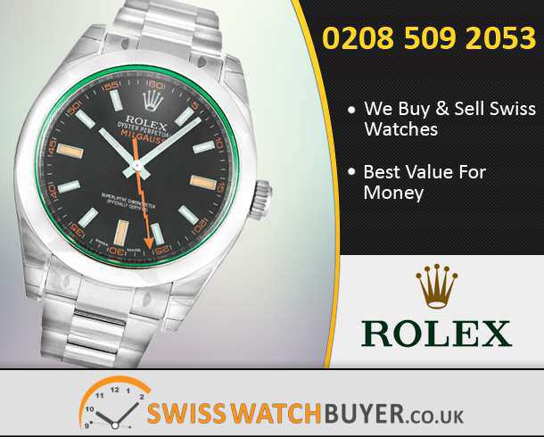 Pre-Owned Rolex Milgauss Watches