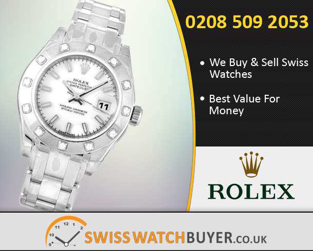 Sell Your Rolex Pearlmaster Watches