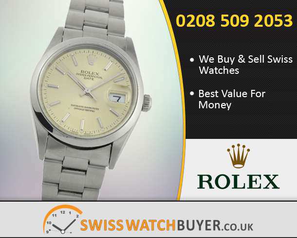 Sell Your Rolex Oyster Perpetual Date Watches