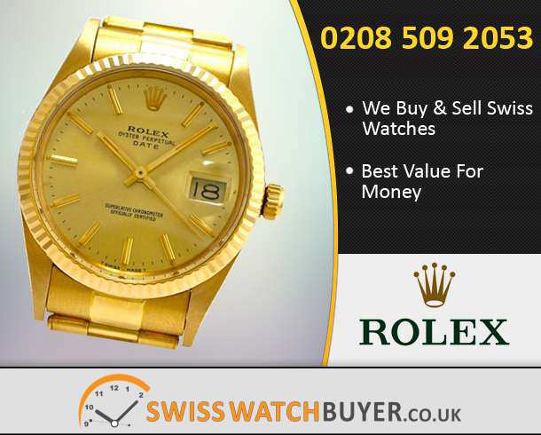 Sell Your Rolex Oyster Perpetual Date Watches