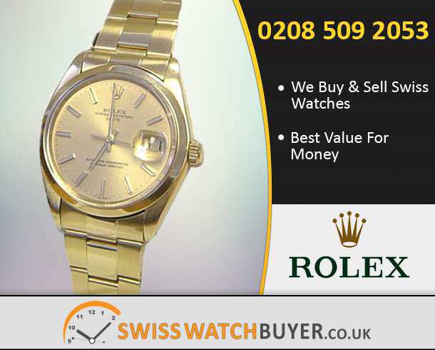 Sell Your Rolex Oyster Perpetual Date Watches