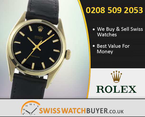 Sell Your Rolex Oyster Precision Watches