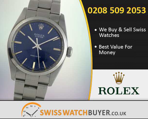 Sell Your Rolex Oyster Precision Watches