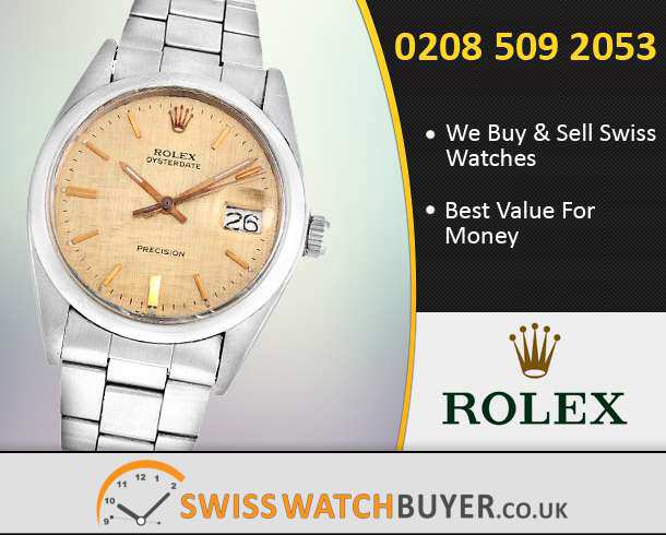 Sell Your Rolex Oyster Precision Watches