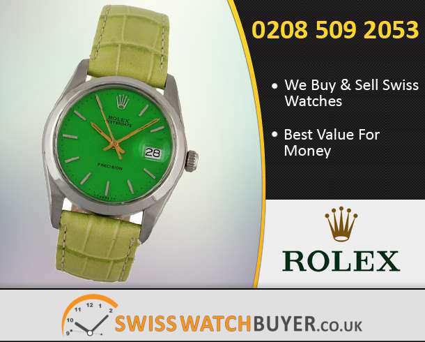 Sell Your Rolex Oyster Precision Watches