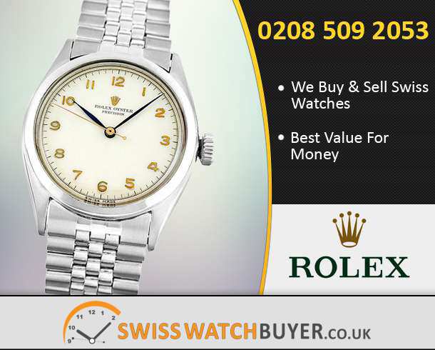 Sell Your Rolex Oyster Precision Watches