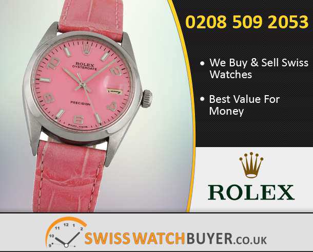 Sell Your Rolex Oyster Precision Watches