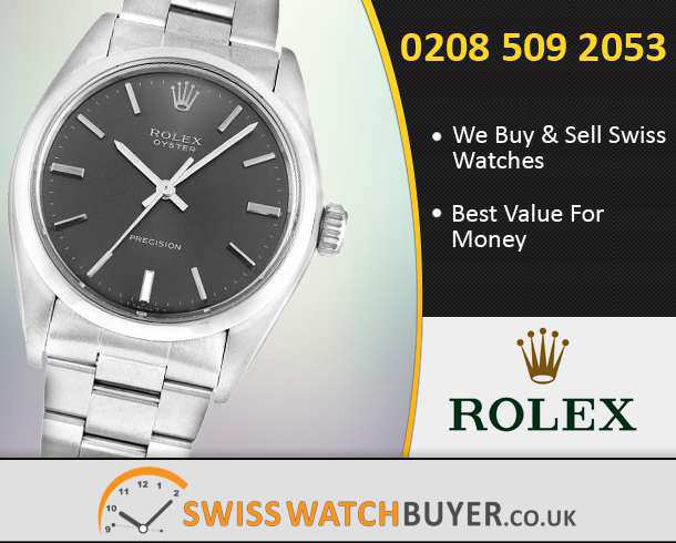 Sell Your Rolex Oyster Precision Watches