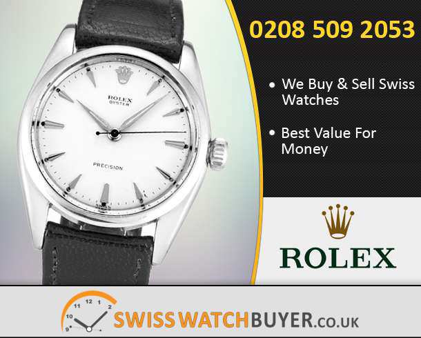 Sell Your Rolex Oyster Precision Watches