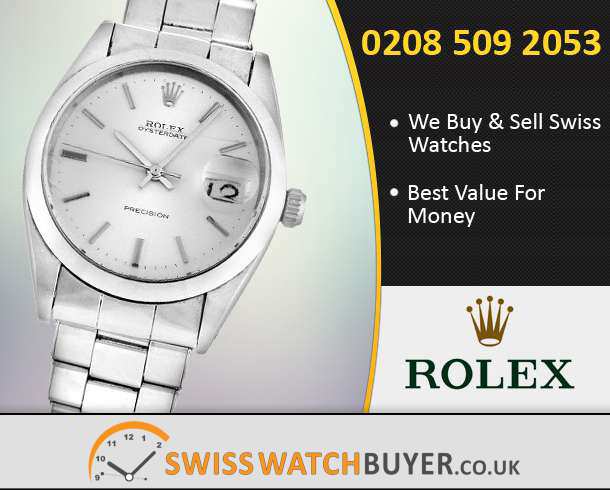 Sell Your Rolex Oyster Precision Watches