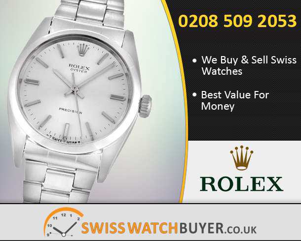 Sell Your Rolex Oyster Precision Watches