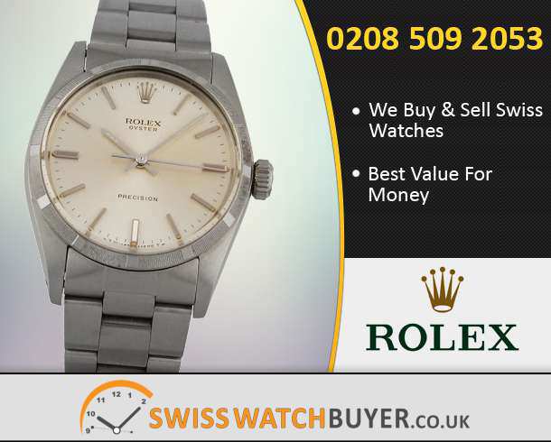 Sell Your Rolex Oyster Precision Watches