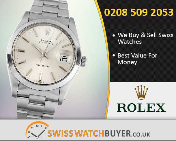 Sell Your Rolex Oyster Precision Watches