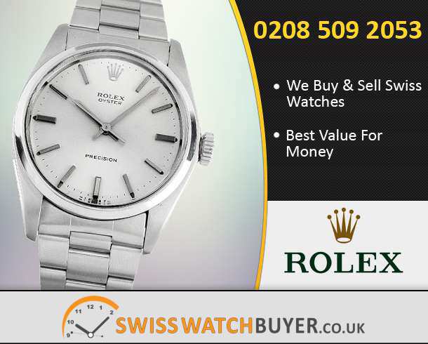 Sell Your Rolex Oyster Precision Watches