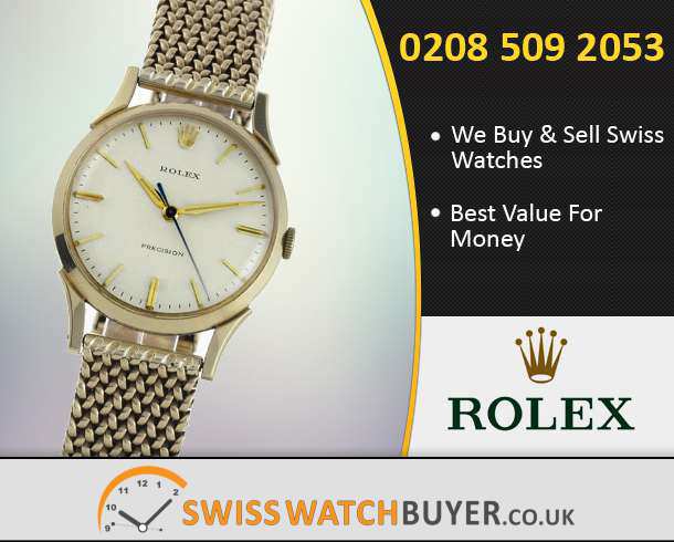 Sell Your Rolex Oyster Precision Watches