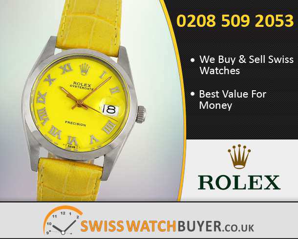 Sell Your Rolex Oyster Precision Watches