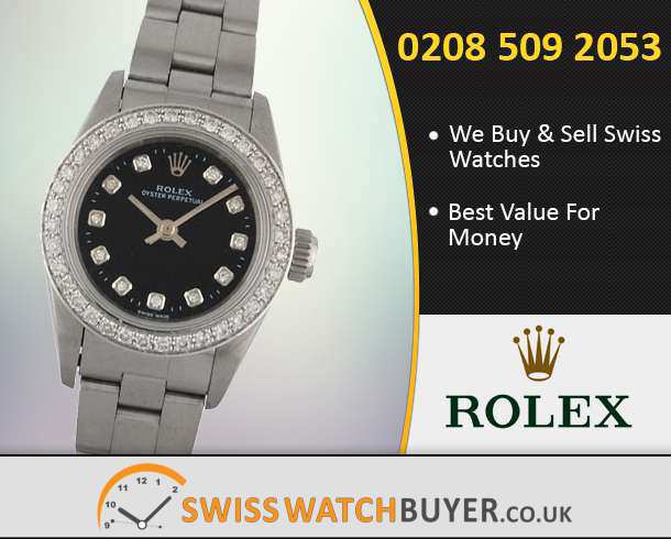 Sell Your Rolex Lady Oyster Perpetual Watches