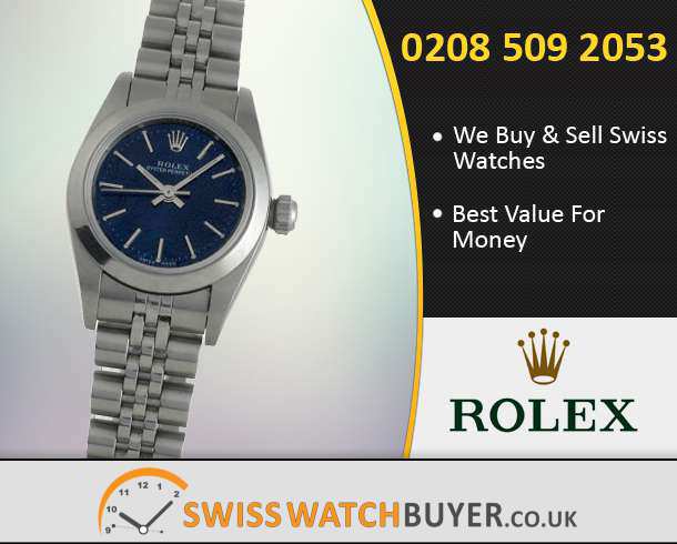 Sell Your Rolex Lady Oyster Perpetual Watches