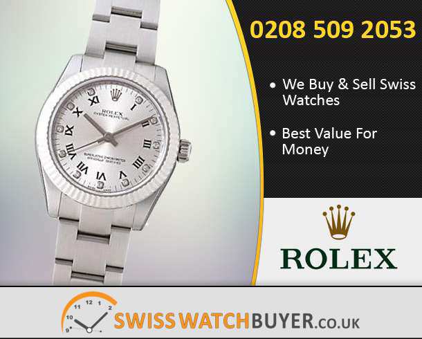 Sell Your Rolex Lady Oyster Perpetual Watches