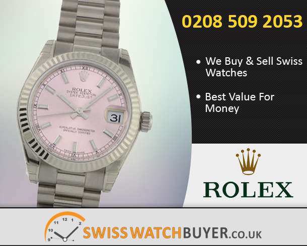 Sell Your Rolex Mid-Size Datejust Watches