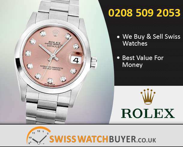 Sell Your Rolex Mid-Size Datejust Watches