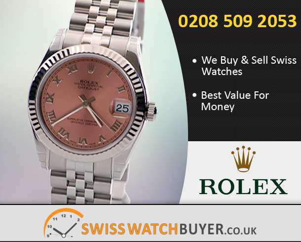 Sell Your Rolex Mid-Size Datejust Watches