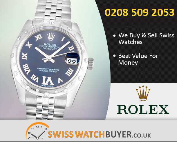 Sell Your Rolex Mid-Size Datejust Watches