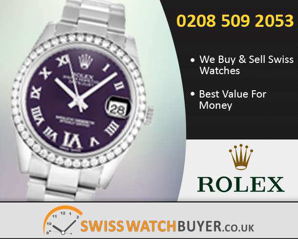 Sell Your Rolex Mid-Size Datejust Watches