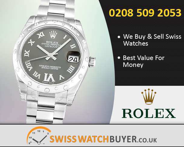 Buy or Sell Rolex Mid-Size Datejust Watches