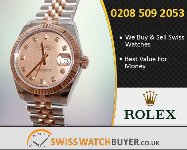 Sell Your Rolex Mid-Size Datejust Watches