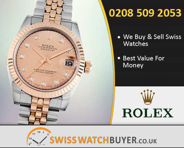 Buy or Sell Rolex Mid-Size Datejust Watches