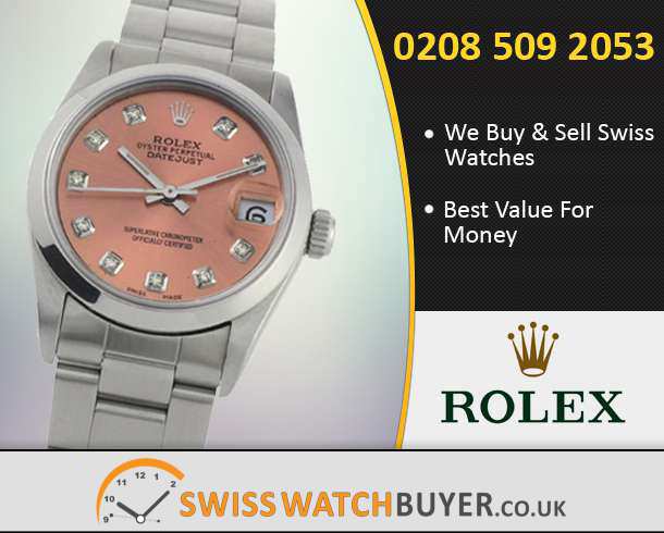 Buy or Sell Rolex Mid-Size Datejust Watches