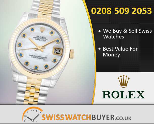 Buy Rolex Mid-Size Datejust Watches