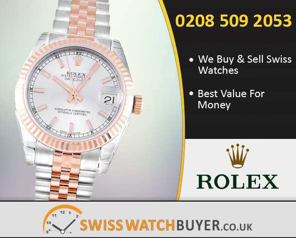 Buy Rolex Mid-Size Datejust Watches