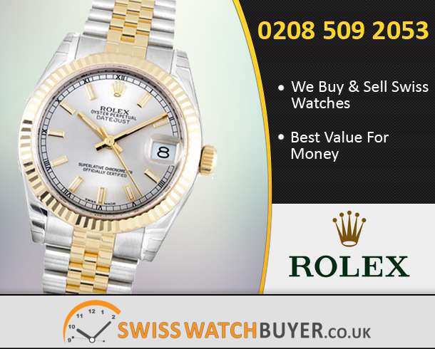 Buy Rolex Mid-Size Datejust Watches