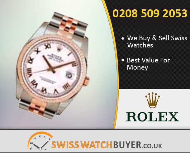 Pre-Owned Rolex Mid-Size Datejust Watches