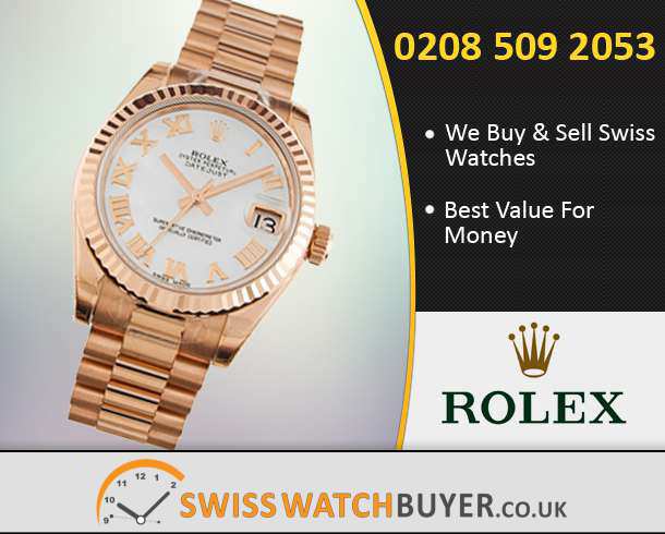 Buy or Sell Rolex Mid-Size Datejust Watches