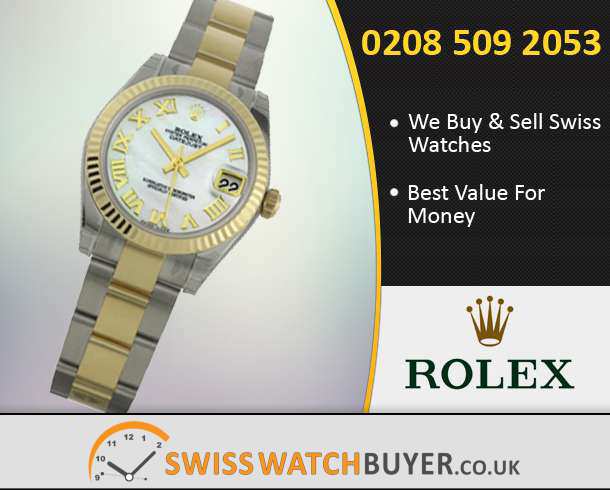 Sell Your Rolex Mid-Size Datejust Watches