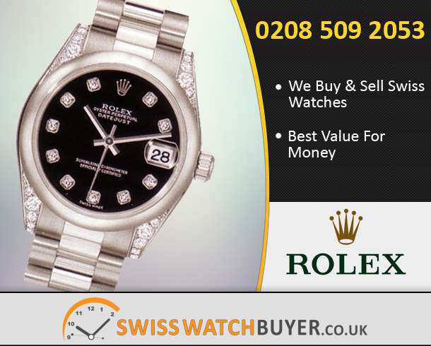 Sell Your Rolex Mid-Size Datejust Watches