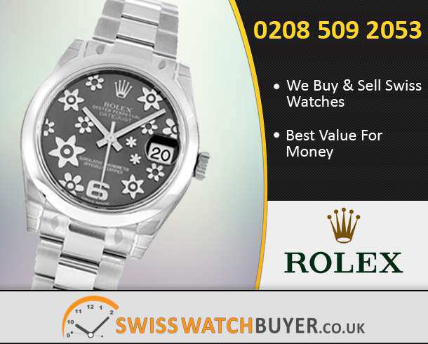 Buy Rolex Mid-Size Datejust Watches