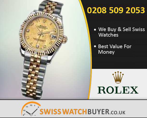 Pre-Owned Rolex Mid-Size Datejust Watches